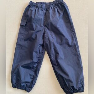 OshKosh B'gosh Navy Blue Splash Lightweight Rain Pants size 3T